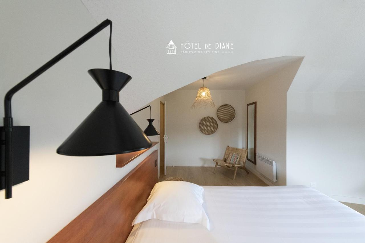 Hotel De Diane Sables-dʼOr-les-Pins Esterno foto