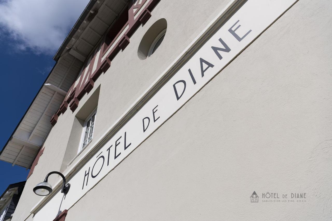 Hotel De Diane Sables-dʼOr-les-Pins Esterno foto