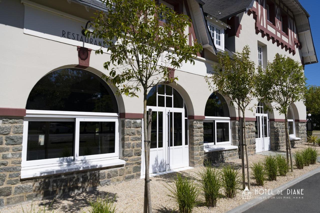 Hotel De Diane Sables-dʼOr-les-Pins Esterno foto
