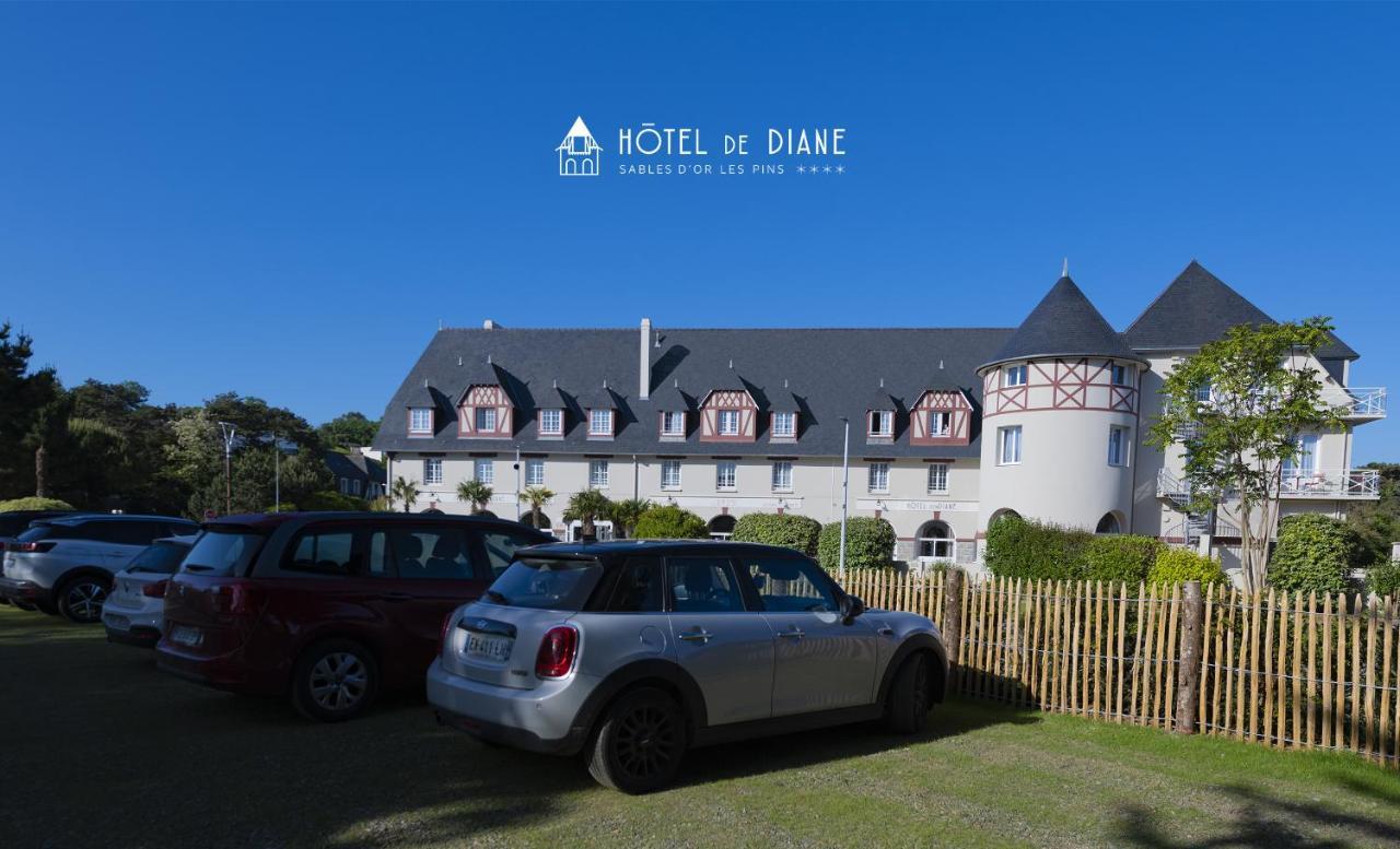 Hotel De Diane Sables-dʼOr-les-Pins Esterno foto